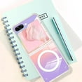 thumbnail image 6 of for Samsung Galaxy Z Flip 5 Case Magnetic 【Support for Magsafe】 Bling Laser Florescent Iridescent Crystal Luxury Case Camera Protector + 2* Screen Protector Shockproof Edge Cover Case, 6 of 6
