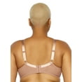 thumbnail image 3 of Paramour by Felina | Lotus Embroidered Unlined Bra | Ultra-Light (Rose Tan, 32D), 3 of 6