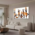 thumbnail image 3 of African Abstract Art Black Woman Canvas Poster Bedroom Decor Sports Landscape Office Room Decor Gift,Frame-style,08x12inch(20x30cm), 3 of 8