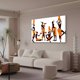 thumbnail image 3 of Póster de lienzo de mujer negra con arte abstracto africano, decoración de dormitorio, paisaje deportivo, decoración de oficina, regalo, estilo marco, 20 x 30 cm, 3 of 8