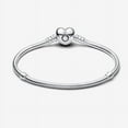 thumbnail image 2 of Pandora Pulsera de Cadena de Corazón y Serpiente Moments con Caja de Regalo (16cm/6.3in), 2 of 4