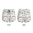 thumbnail image 6 of Goofa Stamp Set Collection Printed Women 2 in 1 Running Shorts,Quick Dry Athletic Workout Shorts,High Waisted Athletic Shorts with Liner Pockets-Medium, 6 of 9