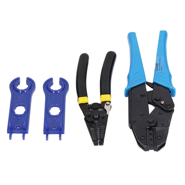 Kit de herramientas de engarzado solar BuyWeekMX Herramienta de conectores solares