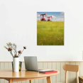 thumbnail image 2 of ONETECH Oil Production on The Background of Grass and Sky Oil Rigs and Wall Artwork Exclusive Photography Vintage Abstract Paintings Print on Canvas Home Decor Wall Art Framed Ready to Hang 16\x20\, 2 of 4