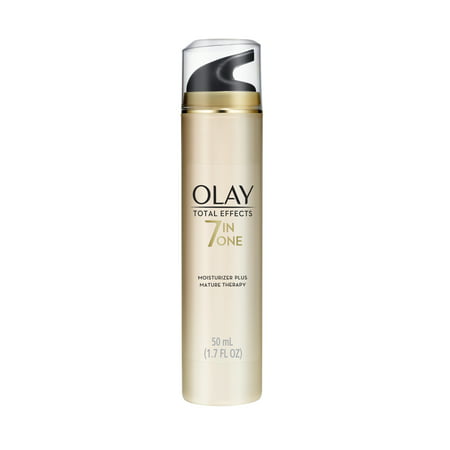 Olay Total Effects Face Moisturizer Plus Mature Therapy, 1.7 fl (Best Tinted Moisturizer For Mature Skin 2019)