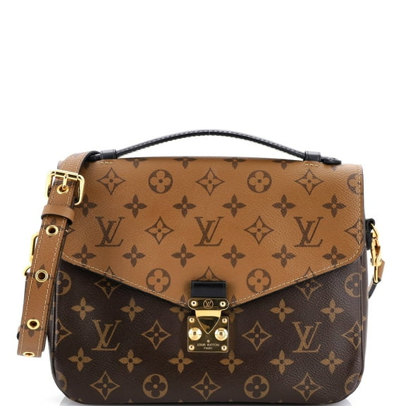 Pre-Owned Pochette Metis Reverse Monogram Canvas By Rebag
