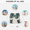thumbnail image 6 of FORMRS Boys Swim Trunks Quick Dry Mesh Liner Boardshorts Sizes XS-XL, Black Cat Plants, 6 of 7