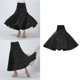 thumbnail image 1 of - Larga para Mujer, Baile de Salón, , Flamenco, Lentejuelas Elásticas - Negro, 85cm Yinane Vestido de baile latino, 1 of 6