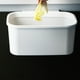 thumbnail image 2 of Billuyoard Bote de basura para colgar de amplias aplicaciones para almacenamiento de cocina y baño Bote de basura para colgar en la cocina Organizadores de utensilios de cocina Gris blanco, 2 of 6
