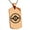 Rose, variant on Stainless Steel Goto Samurai Crest Engraved Dog Tag Pendant Necklace