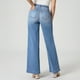 thumbnail image 5 of WILLBEST Pantalones Mujer Pantalones Vaqueros de Pierna Ancha y Cintura Alta para Mujer, Pantalones Casuales de Mezclilla Elástica Con Costura Frontal y Cintura Elástica Cómoda. Extra Grande, 5 of 5