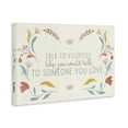 thumbnail image 3 of Stupell Industries Eclectic Floral Self Love Inspirational Canvas Art, 30 x 20, by Kim Allen, 3 of 8