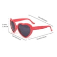 thumbnail image 3 of Gafas Con Efecto De Corazón Juegos De Gafas Con Efectos Especiales Gafas De Corazón Románticas Gafas De Difracción Con Efecto 3D Gafas De Sol Multifuncionales En Forma De Corazón 4 Piezas Minnieouse AP005849-00, 3 of 6