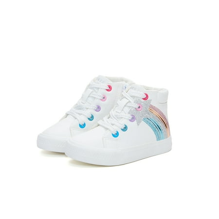 

Weestep Girls Toddler Little Kid Mid Top Casual Sneaker