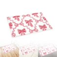 thumbnail image 1 of BKER Cute Bow Bath Mat Absorbent Bathroom Rug Washable Decorative Floor Mat For Hallway Bedroom Living Room, 1 of 6
