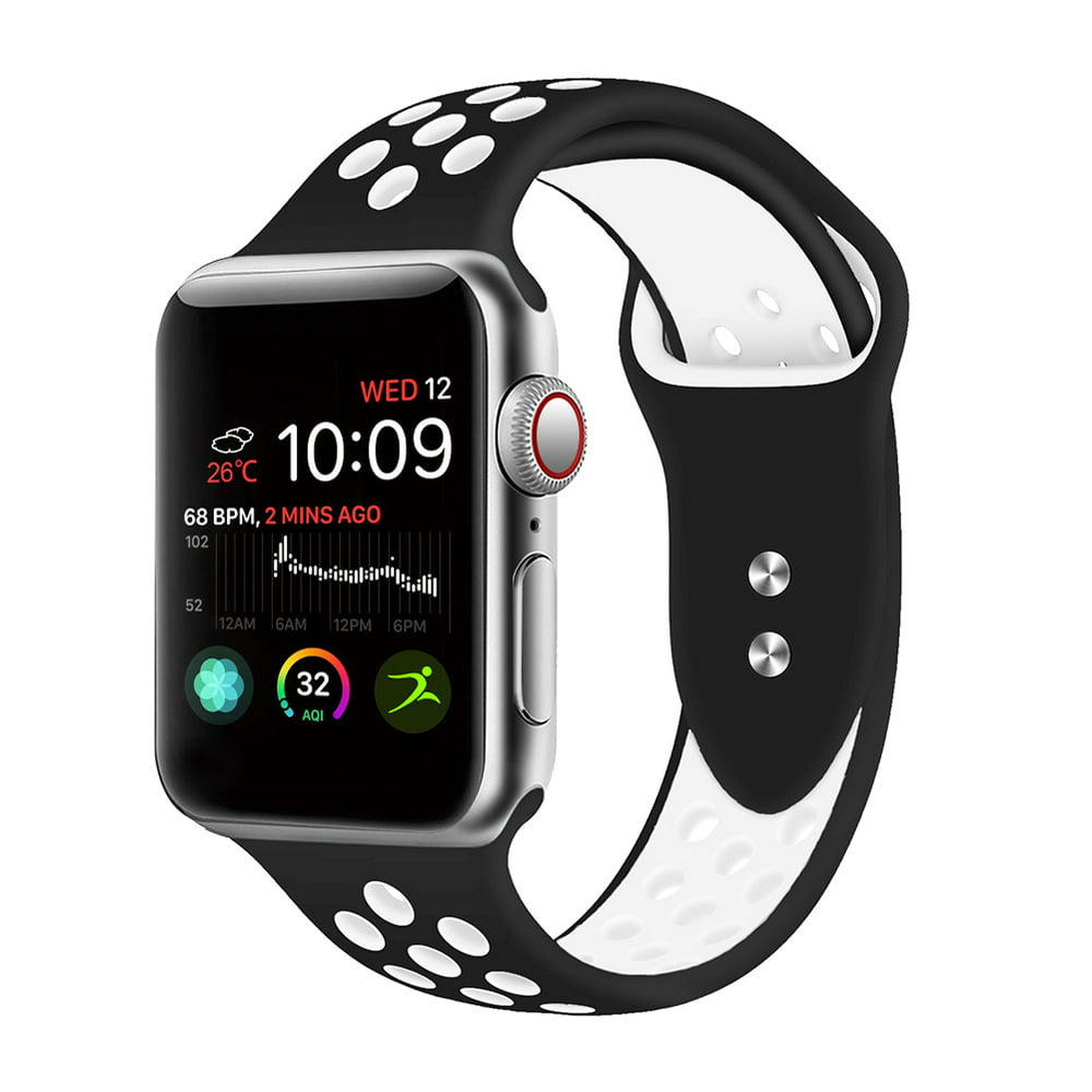 Giant Audio - Apple Watch Band 38MM 40MM 42MM 44MM, Silicone Sport ...