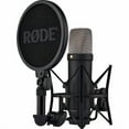 thumbnail image 2 of RODE NT1 5th Gen Cardioid Condenser Microphone (Black), XLR/USB Hybrid | Studio Recording + Cable Ties + Microfiber Cloth + Cleaner, 2 of 8