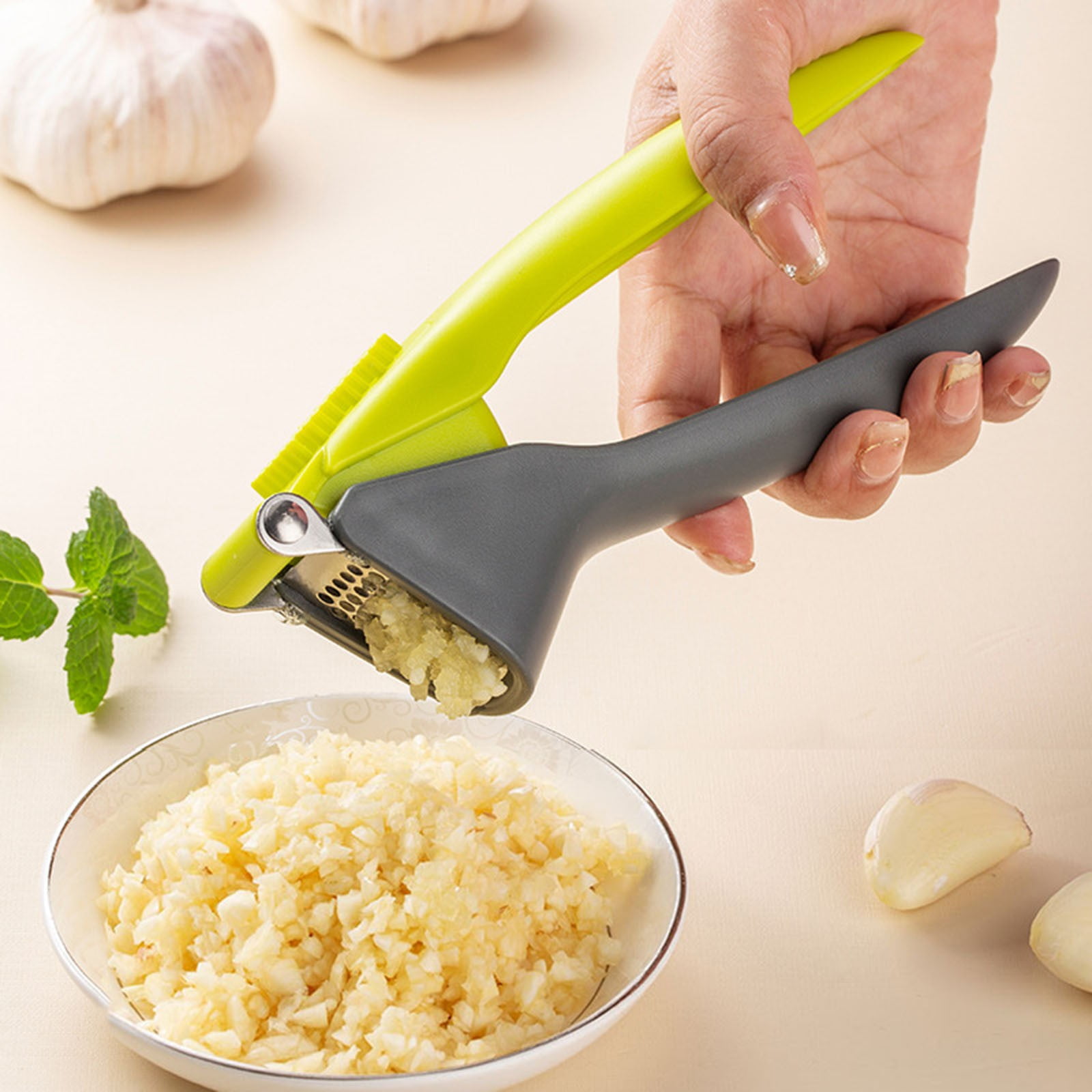 mini garlic press