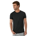 thumbnail image 3 of Hanes Men's Value Pack Assorted Crew T-Shirt Undershirts, 6 Pack, 3 of 9