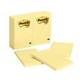 thumbnail image 3 of (3 pack) Post-it® Notes, 4 in. x 6 in., Canary Yellow, Lined, 12 Pads/Pack, 3 of 7