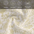 thumbnail image 5 of Farmhouse Yellow Cloth Napkins, Vintage Flower Leaf Botanical Plant Washable and Reusable Dinner Napkins Set of 8, Table Napkin for Kitchen Party Birthday Wedding Hotel Housewarming 20"x20", 5 of 8
