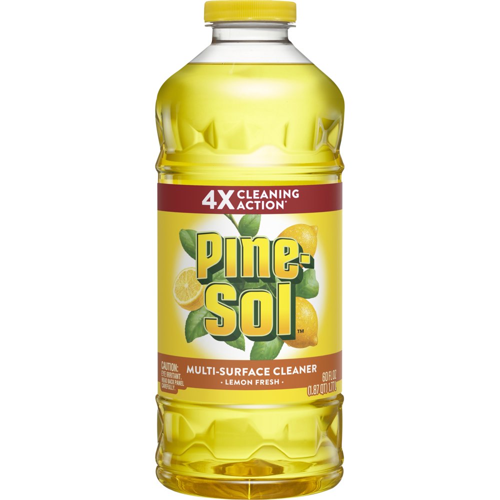 PineSol All Purpose Cleaner, Lemon Fresh, 60 Ounce Bottle Walmart