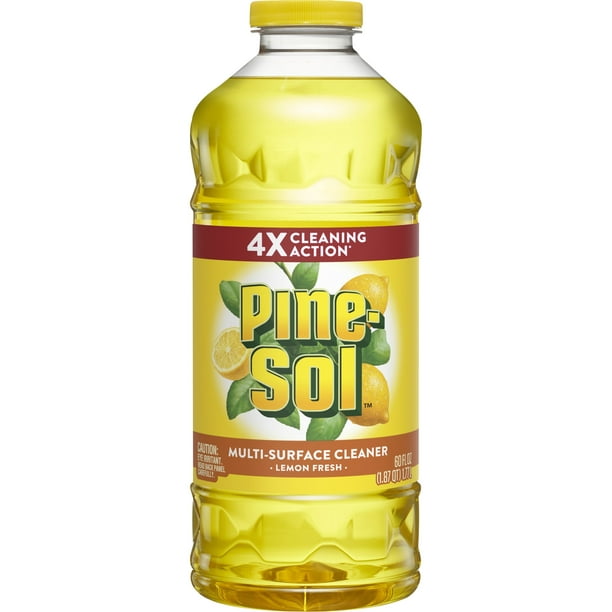 Pine-Sol All Purpose Cleaner, Lemon Fresh, 60 Ounce Bottle - Walmart.com - Walmart.com
