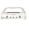 thumbnail image 4 of Fits 2019-2023 Ford Ranger Lund International Bull Bar 47021300 Polished; Stainless Steel; 3.5 Inch Diameter; With Skid Plate, 4 of 5