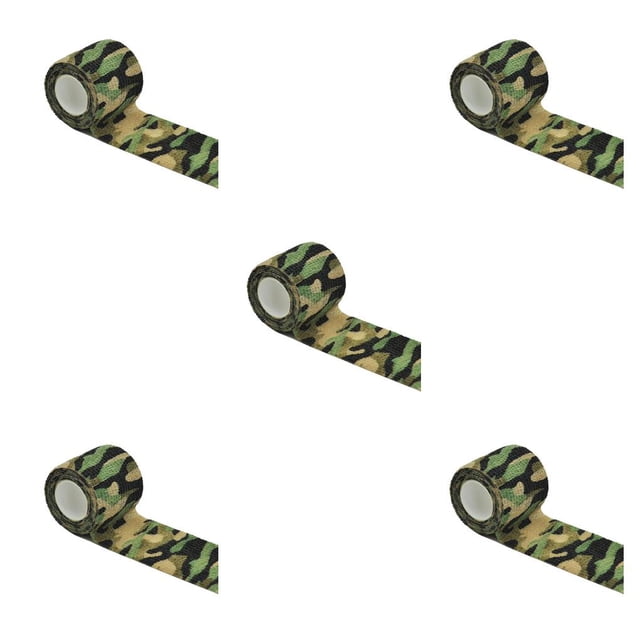 Advancent Vendaje elástico transpirable para vendaje autoadhesivo, cinta para senderismo, equipo para campistas para camuflaje de pierna y tobillo, 2,5 cm Type2 NO2 Advancent CBP269372