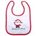 thumbnail image 1 of Babero navideño para bebé, bonito babero para bebé, toalla para saliva, baberos para comer al mediodía para bebés recién nacidos (color y estilo aleatorios), 1 of 7