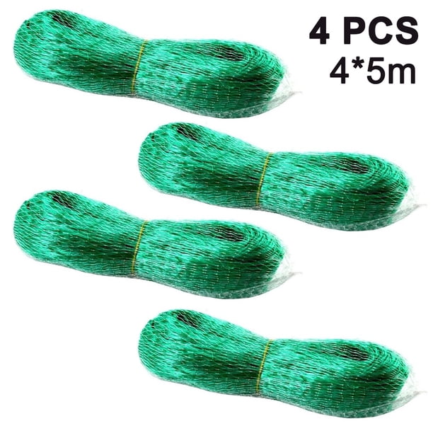 Red antiaves, red de jardín que no se enreda, valla reutilizable para proteger frutas y verduras de pájaros, ciervos. Ormromra 2034074-1
