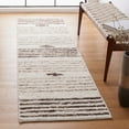 thumbnail image 2 of SAFAVIEH Natura Kyle Striped Runner Rug, Black/Ivory, 2'3" x 8', 2 of 8