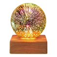 thumbnail image 2 of CNKOO Magic Crystal Lamp 3D Crystal Ball Night Light 3D Crystal Ball Led Night Light  Fireworks Model, 2 of 7