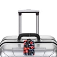 thumbnail image 5 of Honeii Variety Of Fruits And Berries Print Leather Luggage Tag for Suitcases,ID Tags,Bag Tags for Luggage,Functional Travel Tag-1, 5 of 5