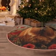 thumbnail image 5 of Bingfone Christmas Tree Skirt Mat Christmas Decoration Interior 30" -Rose Cute Guinea Pig, 5 of 6