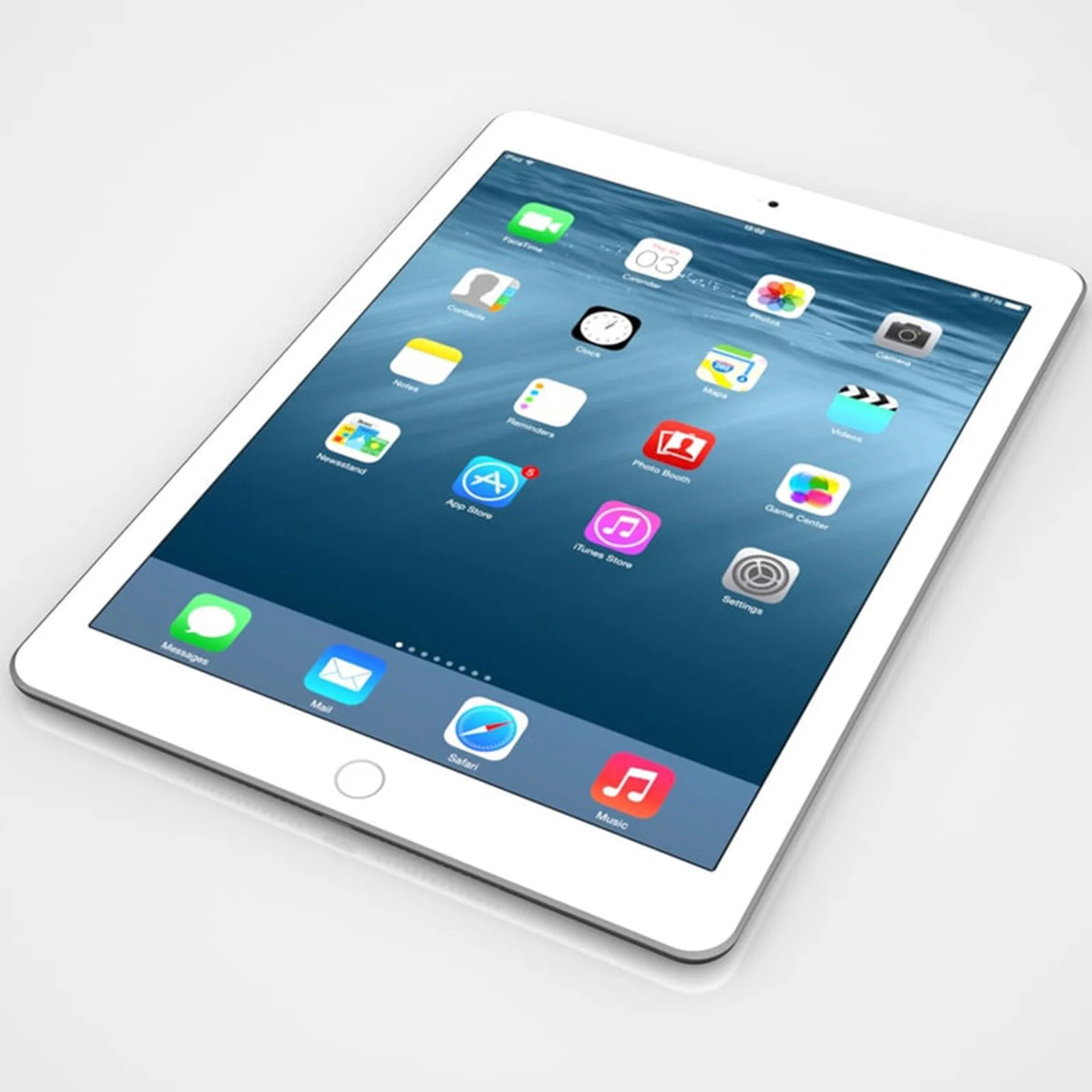 Restored Apple Ipad Air 2 - 9.7" A8X Triple-Core 1.5 GHz 2GB RAM 128GB Storage Wifi + Cellular - Silver (Refurbished)