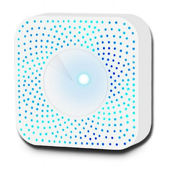 Air Quality Monitor 6-in-1 WiFi Intelligent Air Housekeeper Temperature/Humidity Detector Compatible Home for Home Office