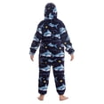 thumbnail image 4 of Pijamas de una pieza para niños, pijamas de una pieza de polar para niños, pijamas de una pieza de polar para niños, pijamas de una pieza de invierno para niños, diseño de vanguardia, 4 of 6