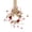 Style-1:Beige, variant on FXMLRLK 1 PC Small Valentine Wreaths for Cabinet Front Door Valentine Wreath Red Pink Heart and Berry Hanging Valentines Day Wreaths for Window Wedding Home Wall Porch Decoration(Style-1:Red)