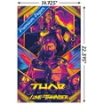 thumbnail image 3 of Marvel Thor: Love and Thunder - Neon Wall Poster with Push Pins, 14.725" x 22.375", 3 of 6