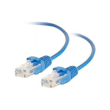 UPC: 0757120010746 | C2G 01074 Cat6 Cable – Snagless Unshielded Slim Ethernet Network Patch Cable  Blue (2 Feet  0.60 Meters)
