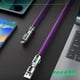 thumbnail image 3 of Carga 4 En 1 Carga Usb 4 En 1 Con Carga Rápida Usb C Con Transporte Micro Usb Máx. 240 W Cable Cargador De 240 Con Luz Parpadeante, 3 of 3