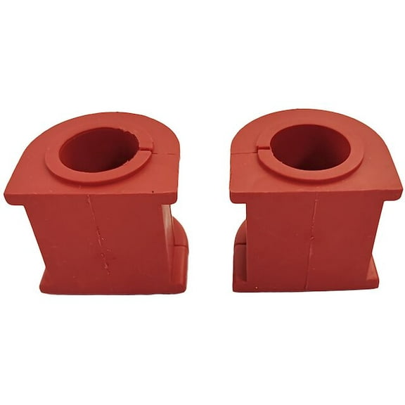 Front Sway Bar Bushing Kit - 2 Piece - Compatible with 1984 - 2001 Jeep Cherokee (with 1-Inch Sway Bar, 26mm) 1985 1986 1987 1988 1989 1990 1991 1992 1993 1994 1995 1996 1997 1998 1999 2000