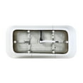 thumbnail image 4 of JERFIT 67 Inch Glossy White Acrylic Freestanding Bathtub, Deep Soaker Tub with High Backrest, Pop-Up Drain for Modern Bathroom, 4 of 5