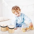 thumbnail image 4 of OUNONA Drum Hand Percussion Instruments Wooden Rhythm Instrument 1 Set, 4 of 5