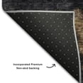 thumbnail image 6 of Dalyn Rugs Premium Machine Washable Mayfield AMF1209 Charcoal 8' x 8' Round Rug, 6 of 6