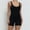 *Black, variant on ClodeEU Women's Backless Cutout Yoga Romper with Built in Pads ,Slim Fit Athletic Jumpsuit Shorts Red,Womens Plus L