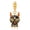 Bastet Cat, variant on 925 Sterling Silver Autumn Scarecrow Dangle Charm, Maple Leaf Orange Red Enamel Pendant Bead, Fall Harvest Charm Compatible with European Bracelet & Necklace, Jewelry Gift for Women