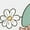 WHITE, variant on - Alice In Wonderland - Hatter And Hare Daisy - Juniors Cropped Cotton Blend T-Shirt
