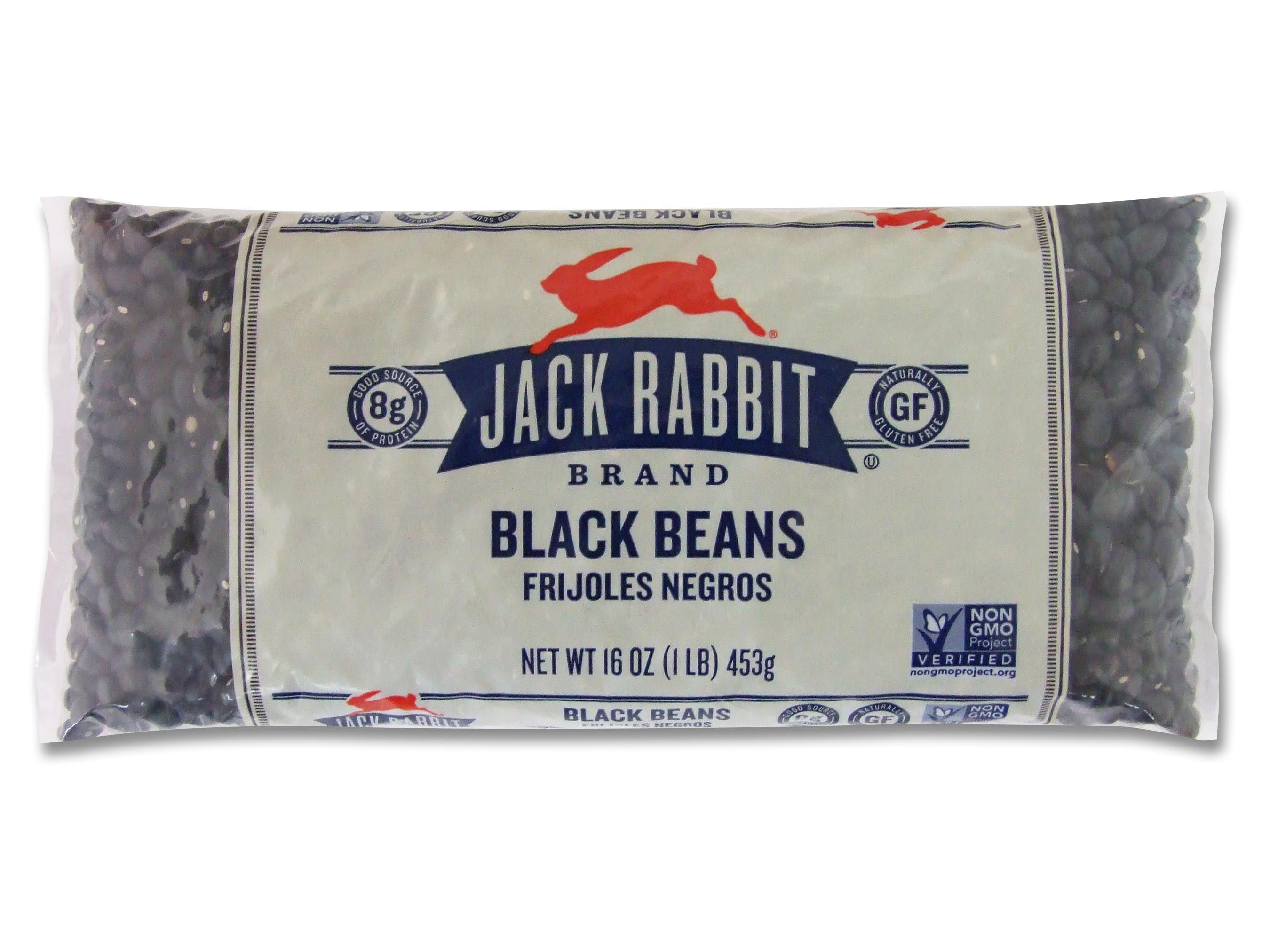 Jack Rabbit Black Beans, 16 oz